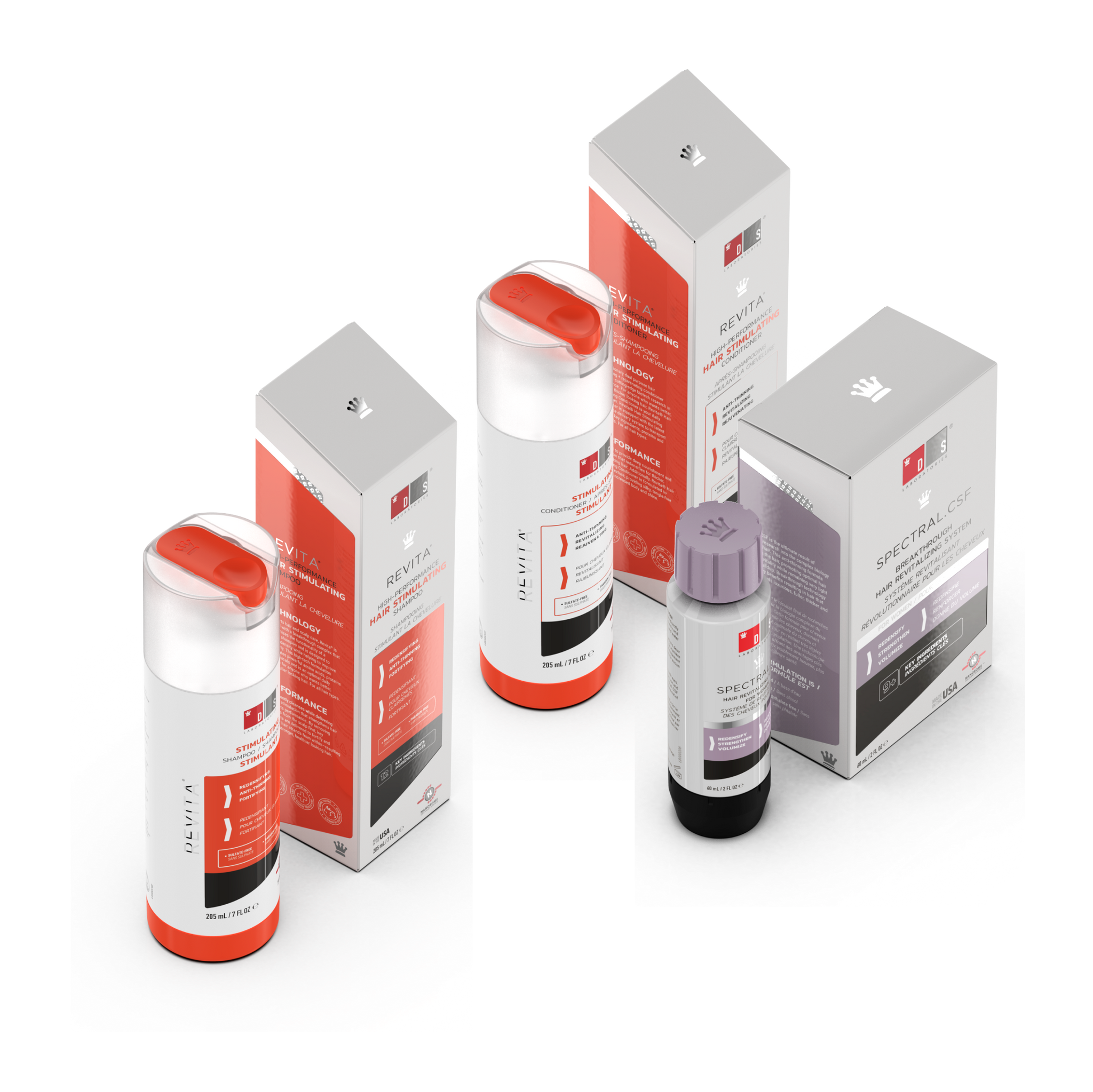 Women's Hair Loss Kit | REVITA SHAMPOO/CONDITIONER + SPECTRAL.CSF