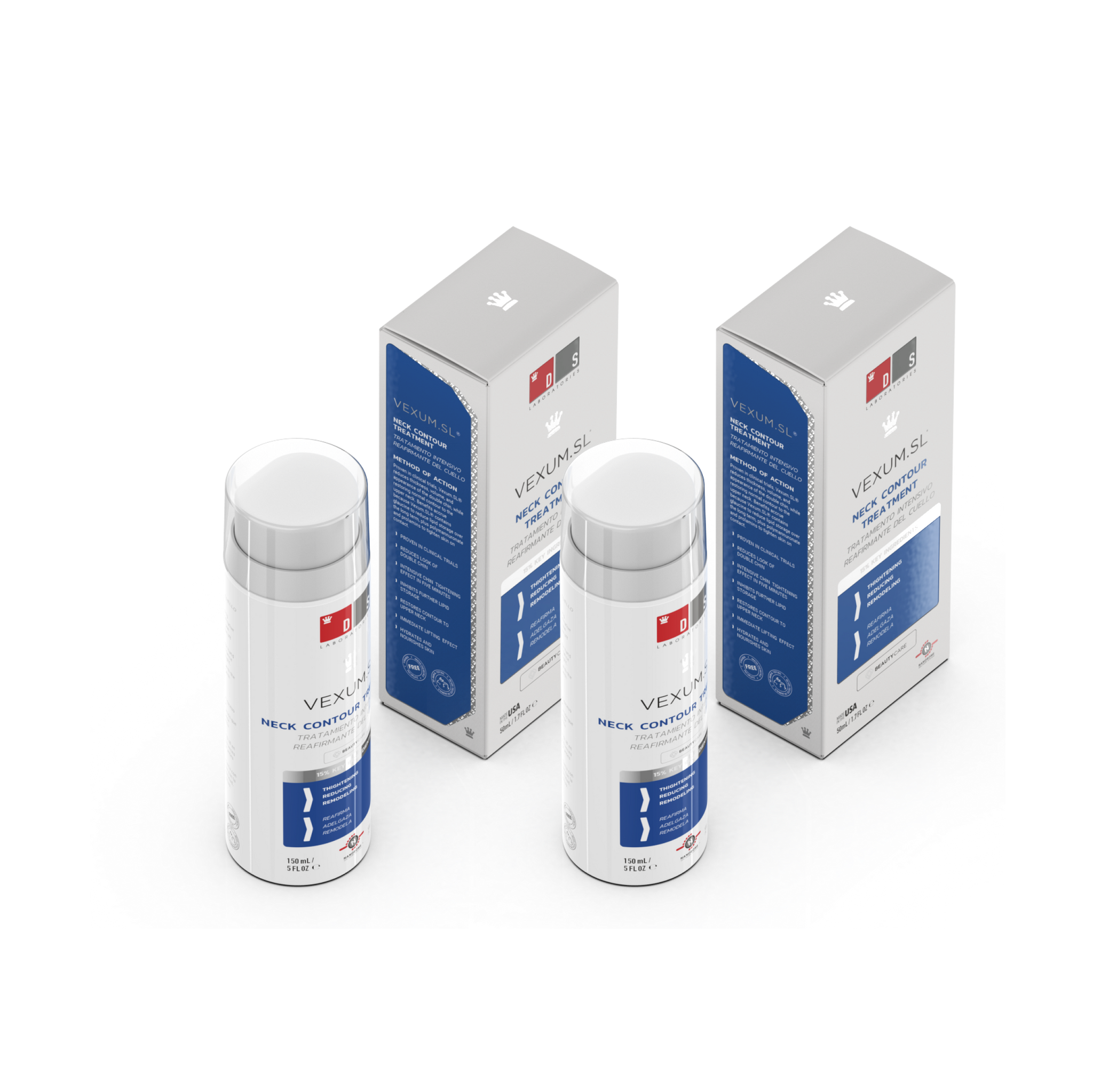Vexum.SL 2 Pack Bundle | Vexum Neck Firming & Contour Cream
