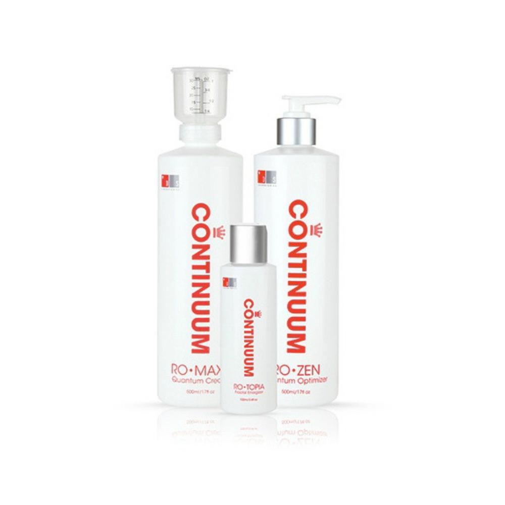 Continuum Professional Hair Restructuring Treatment KIT - Repair Damaged & Broken Hair, Bond Creator, Optimizer & Energizer