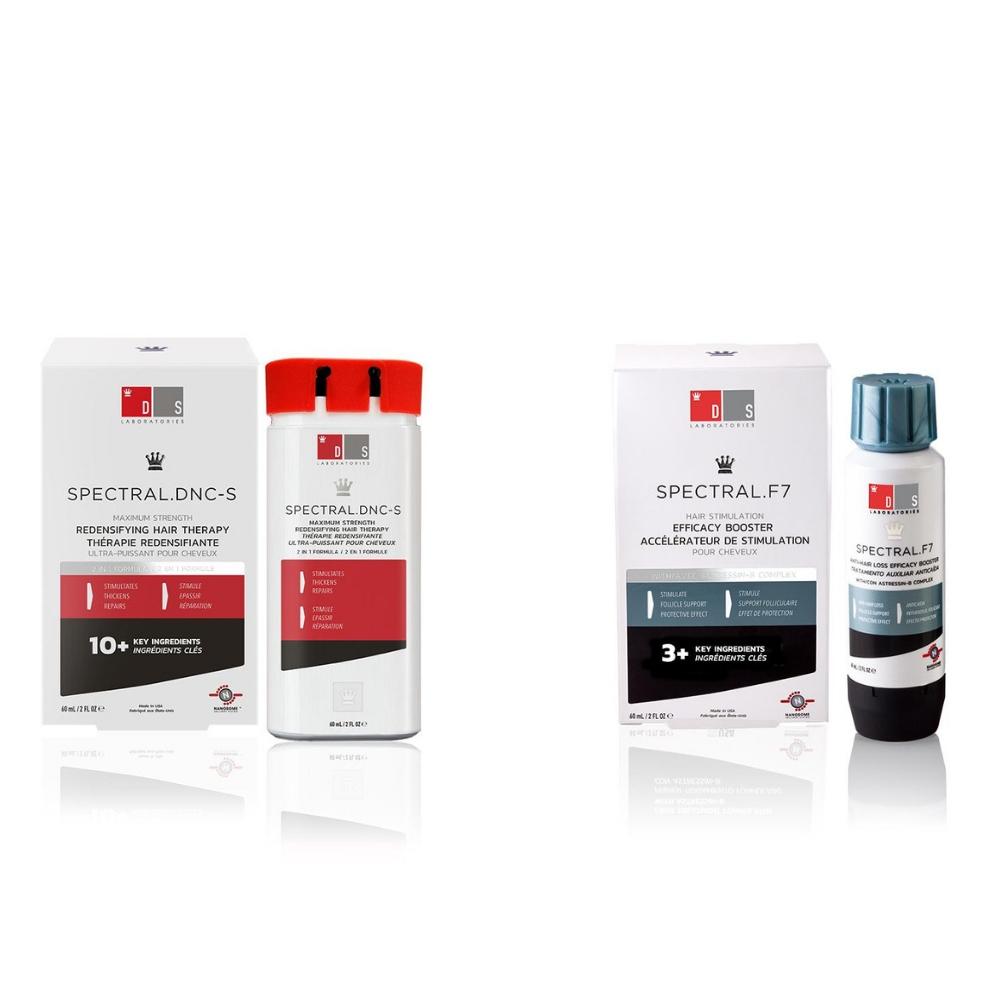 Extra Strength Hair Loss Kit | Spectral.DNCS + Spectral.F7 (Proactive & Reparative for Men & Women)