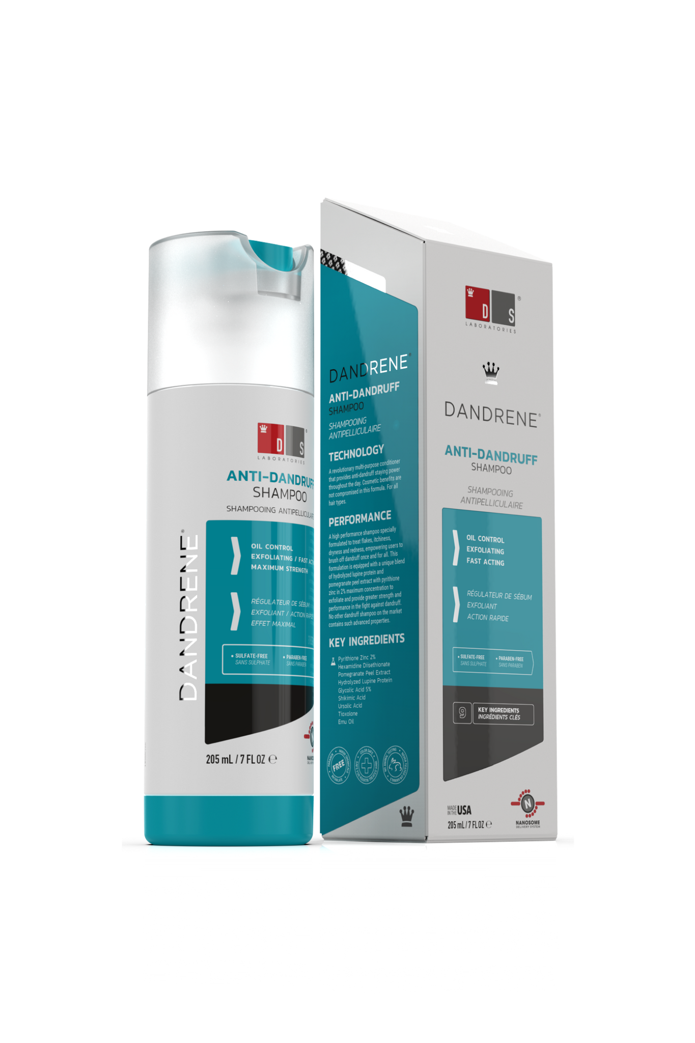 Dandrene | Exfoliating Anti-Dandruff Shampoo